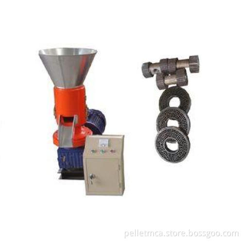 Large Capacity Solid Industrial Pellet Mill , Pulverized Co